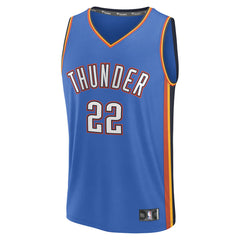 Fanatics - Cason Wallace Oklahoma City Thunder Fast Break Replica Player Jersey - Icon Edition - Blue