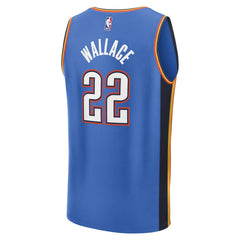Fanatics - Cason Wallace Oklahoma City Thunder Fast Break Replica Player Jersey - Icon Edition - Blue