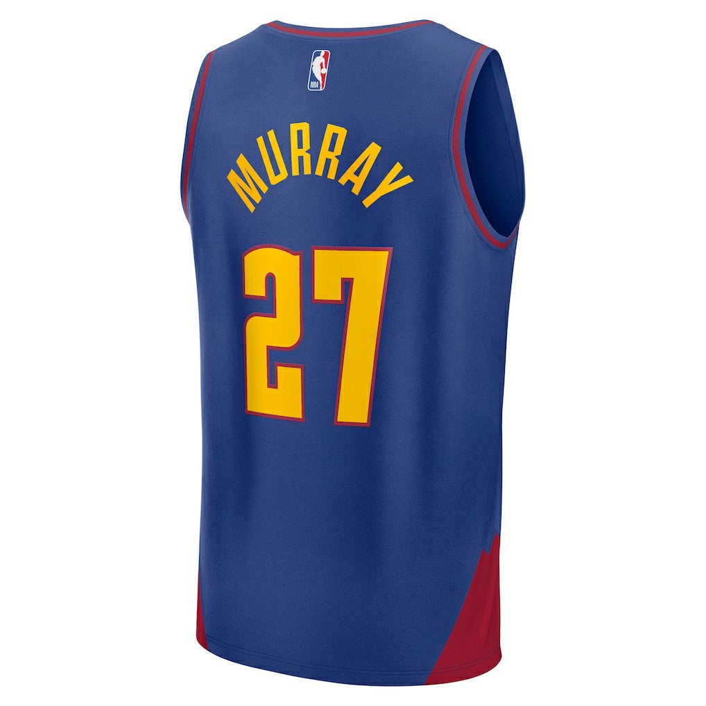 Fanatics - Jamal Murray Denver Nuggets Fast Break Replica Player Jersey - Statement Editi- Blue