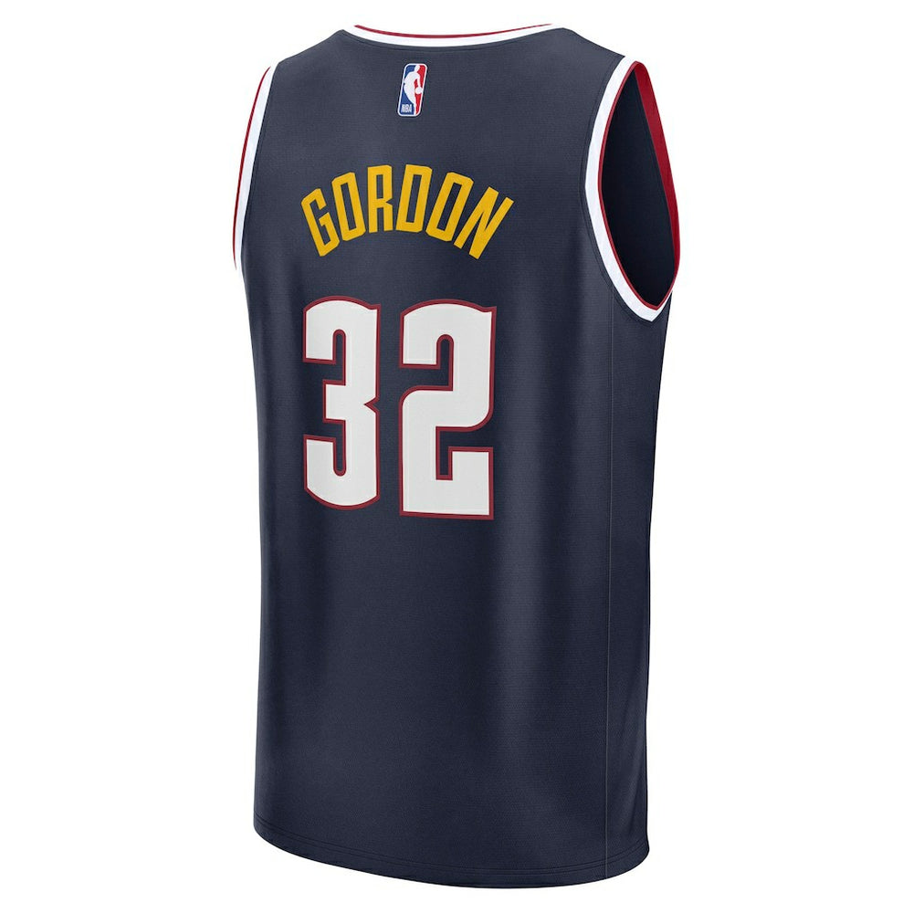 Fanatics - Aaron Gordon Denver Nuggets Fast Break Replica Player Jersey - Icon Editi- Navy
