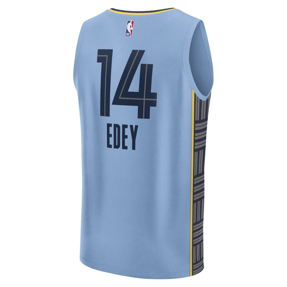 Fanatics - Zach Edey Memphis Grizzlies Fast Break Replica Player Jersey - Statement Edition - Light Blue