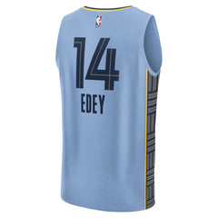 Fanatics - Zach Edey Memphis Grizzlies Fast Break Replica Player Jersey - Statement Edition - Light Blue