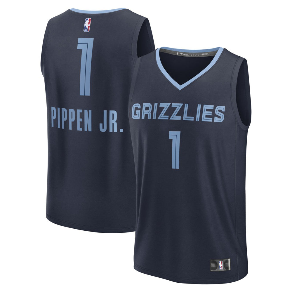 Fanatics - Scotty Pippen Jr. Memphis Grizzlies Fast Break Replica Player Jersey - Icon Edition - Navy