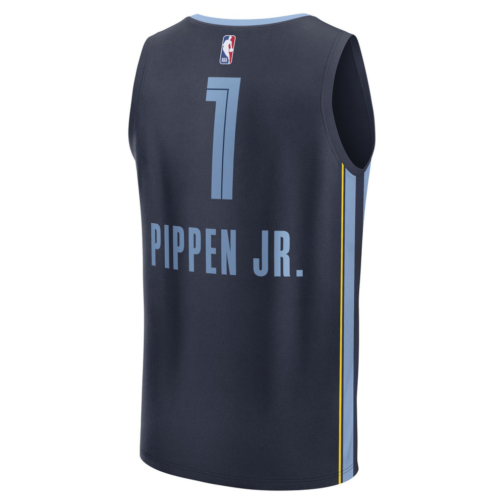 Fanatics - Scotty Pippen Jr. Memphis Grizzlies Fast Break Replica Player Jersey - Icon Edition - Navy