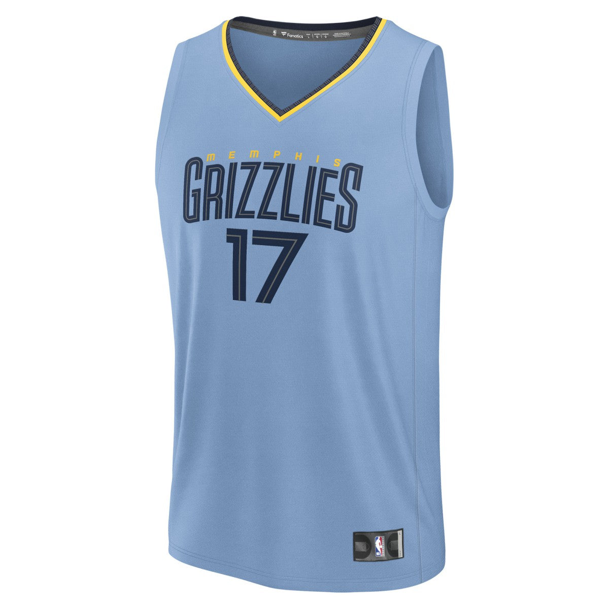 Fanatics - Yuki Kawamura Memphis Grizzlies Fast Break Replica Player Jersey - Statement Edition - Light Blue