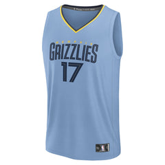 Fanatics - Yuki Kawamura Memphis Grizzlies Fast Break Replica Player Jersey - Statement Edition - Light Blue