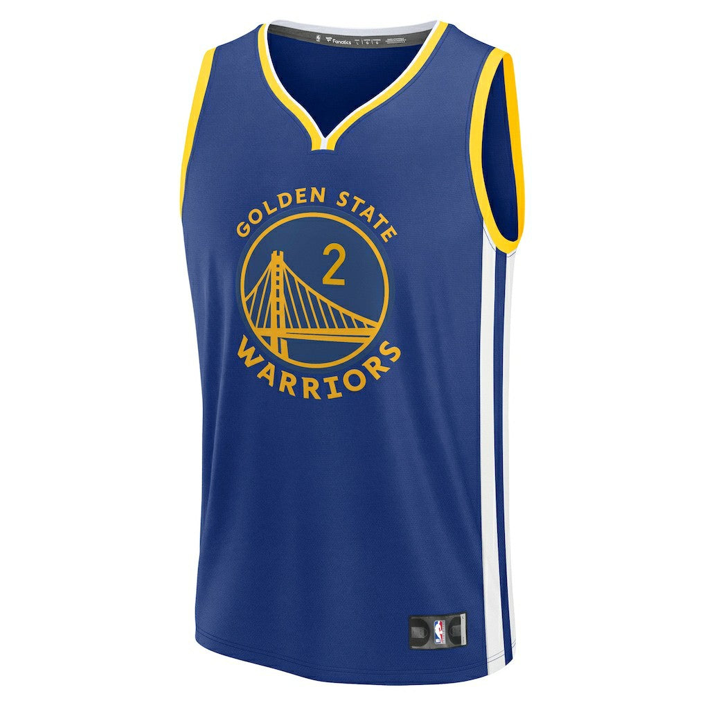 Fanatics - Brandin Podziemski Golden State Warriors Fast Break Replica Player Jersey - Icon Editi- Royal