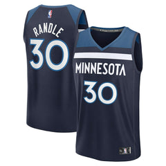 Fanatics - Julius Randle Minnesota Timberwolves Fast Break Replica Player Jersey - Icon Edition - Navy