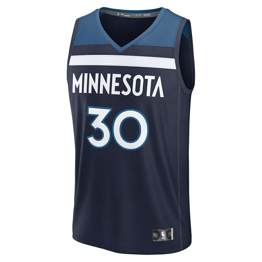 Julius Randle Minnesota Timberwolves Fast Break Replica Player Jersey - Icon Edition - Navy | NBA Jerseys