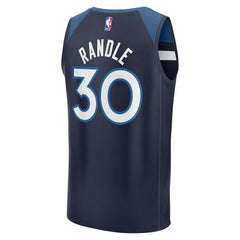 Fanatics - Julius Randle Minnesota Timberwolves Fast Break Replica Player Jersey - Icon Edition - Navy