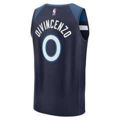 Fanatics - Donte DiVincenzo Minnesota Timberwolves Fast Break Replica Player Jersey - Icon Edition - Navy