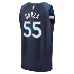 Fanatics - Luka Garza Minnesota Timberwolves Fast Break Replica Player Jersey - Icon Edition - Navy