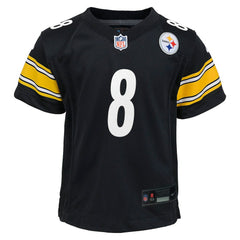 Aaron Rodgers Pittsburgh Steelers Youth Game Jersey Black - Nike