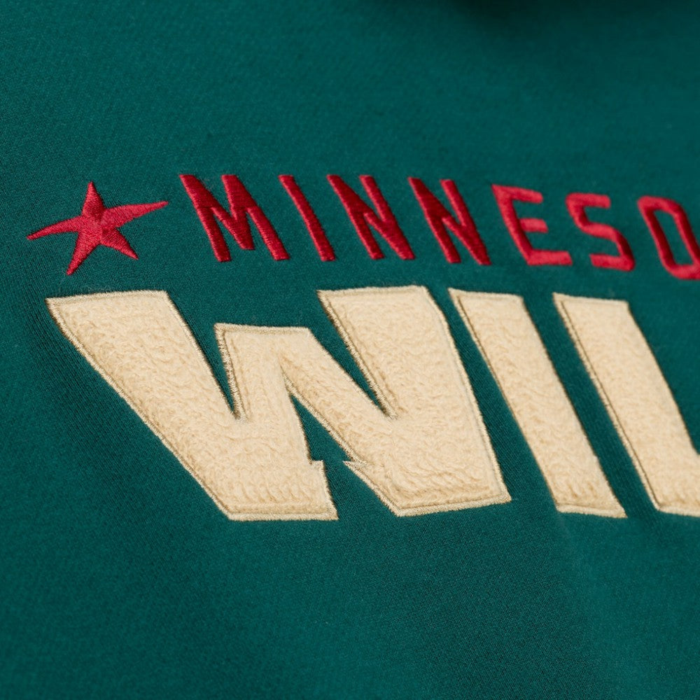 Minnesota Wild - Mitchell & Ness Team Legacy Hoodie Green