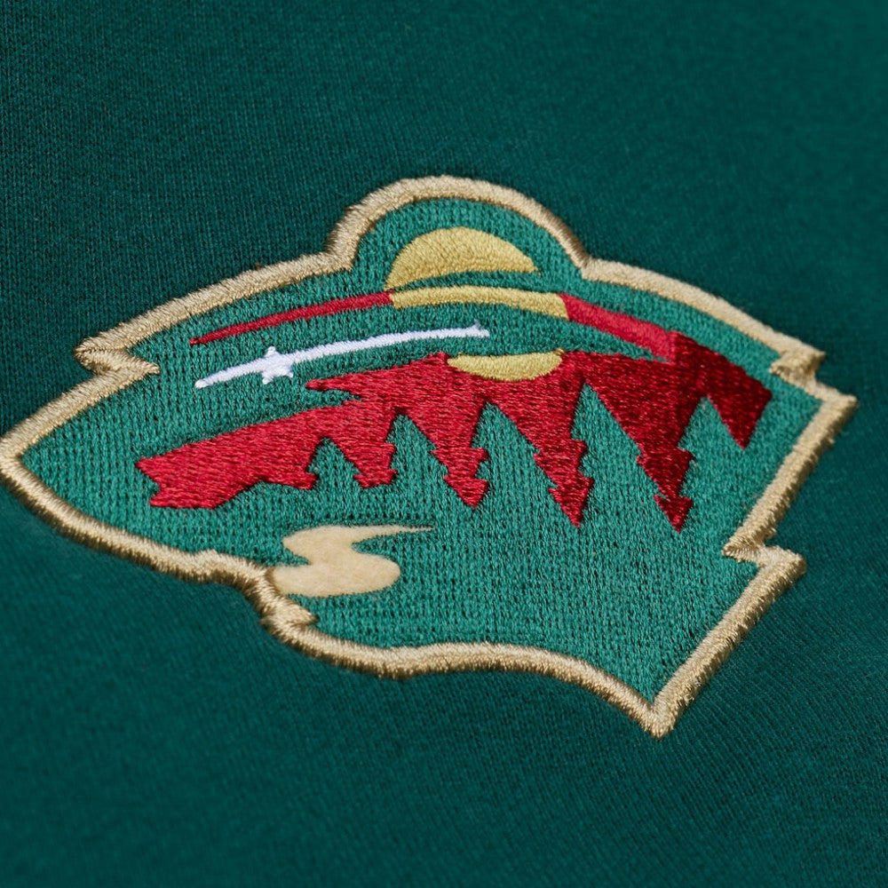 Minnesota Wild - Mitchell & Ness Team Legacy Hoodie Green