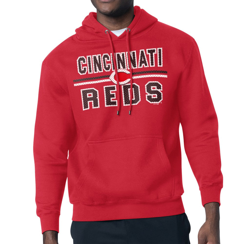 Cincinnati Reds Starter Team Mesh Print Graphic Pullover Hoodie Online