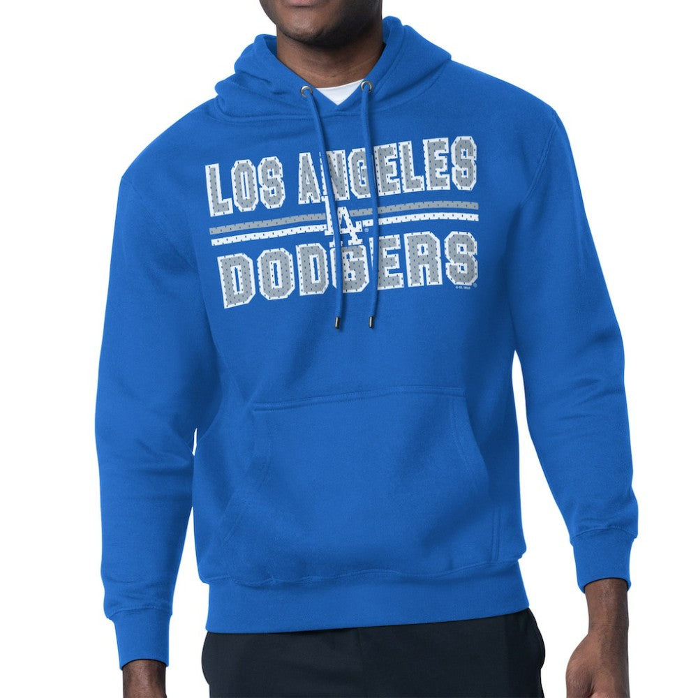 Los Angeles Dodgers Starter Team Mesh Print Graphic Pullover Hoodie for sale