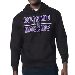 Colorado Rockies Starter Team Mesh Print Graphic Pullover Hoodie On Sale