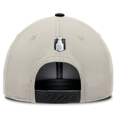 Vegas Golden Knights Fanatics 2025 Pacific Division Champions Locker Room Adjustable Hat Black