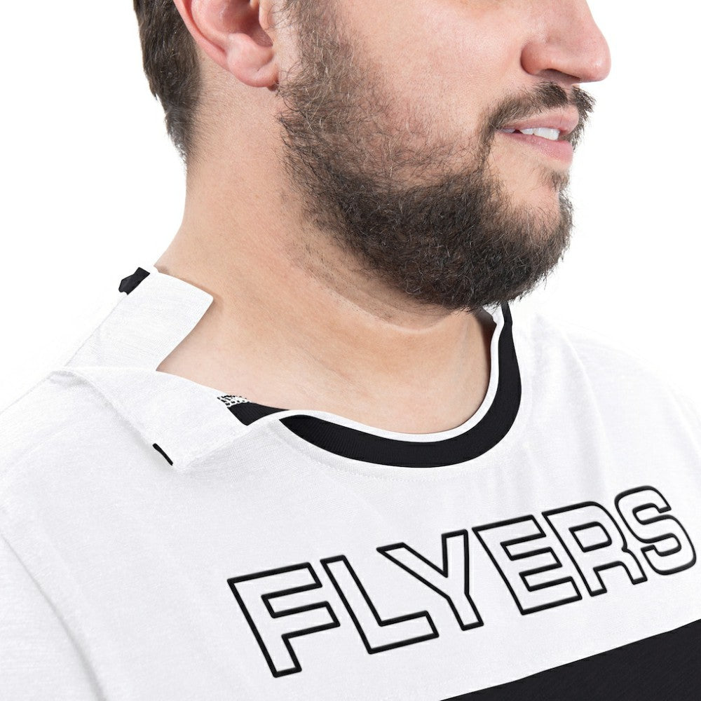 Philadelphia Flyers - G-III Sports by Carl Banks Adaptive Wear Outlast Durene Long-Sleeve T-Shirt Black
