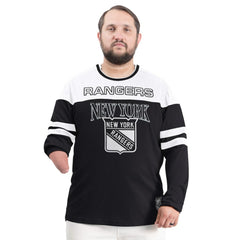 New York Rangers G-III Sports by Carl Banks Adaptive Wear Outlast Durene Long-Sleeve T-Shirt Black