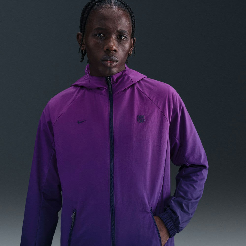 Nike Barcelona AWF Woven Full-Zip Jacket - Purple