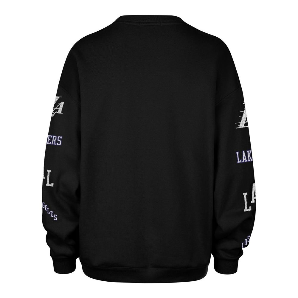 47 brand - Los Angeles Lakers '47 Women's 2025/26 City Edition Go Big Oversized Sweatshirt - Black