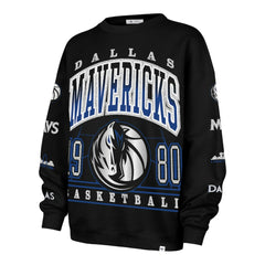 47 brand - Dallas Mavericks '47 Women's 2025/26 City Edition Go Big Oversized Sweatshirt - Black