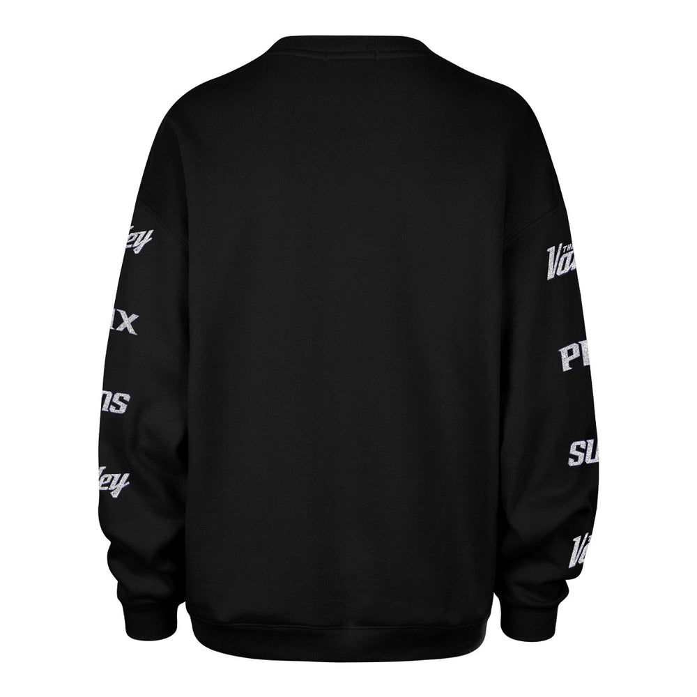 47 brand - Phoenix Suns '47 Women's 2025/26 City Edition Go Big Oversized Sweatshirt - Black