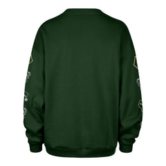 47 brand - Milwaukee Bucks '47 Women's 2025/26 City Edition Go Big Oversized Sweatshirt - Hunter Green