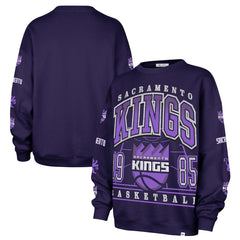 47 brand - Sacramento Kings '47 Women's 2025/26 City Edition Go Big Oversized Sweatshirt - Purple