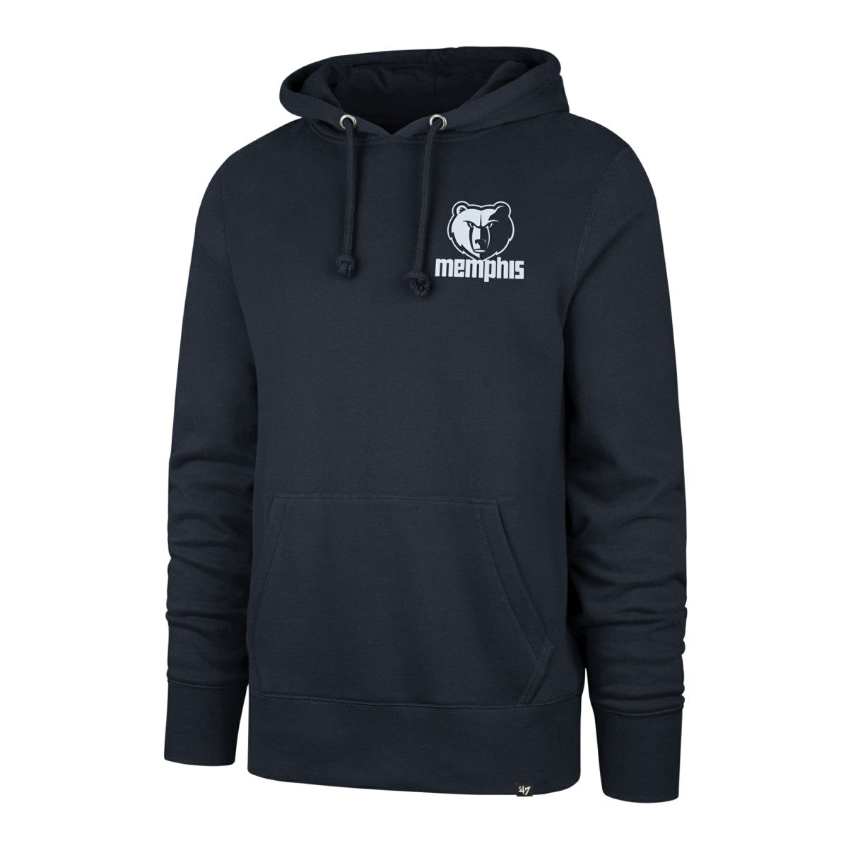 47 brand - Memphis Grizzlies '47 2025/26 City Edition Jab Step Headline Hoodie - Navy