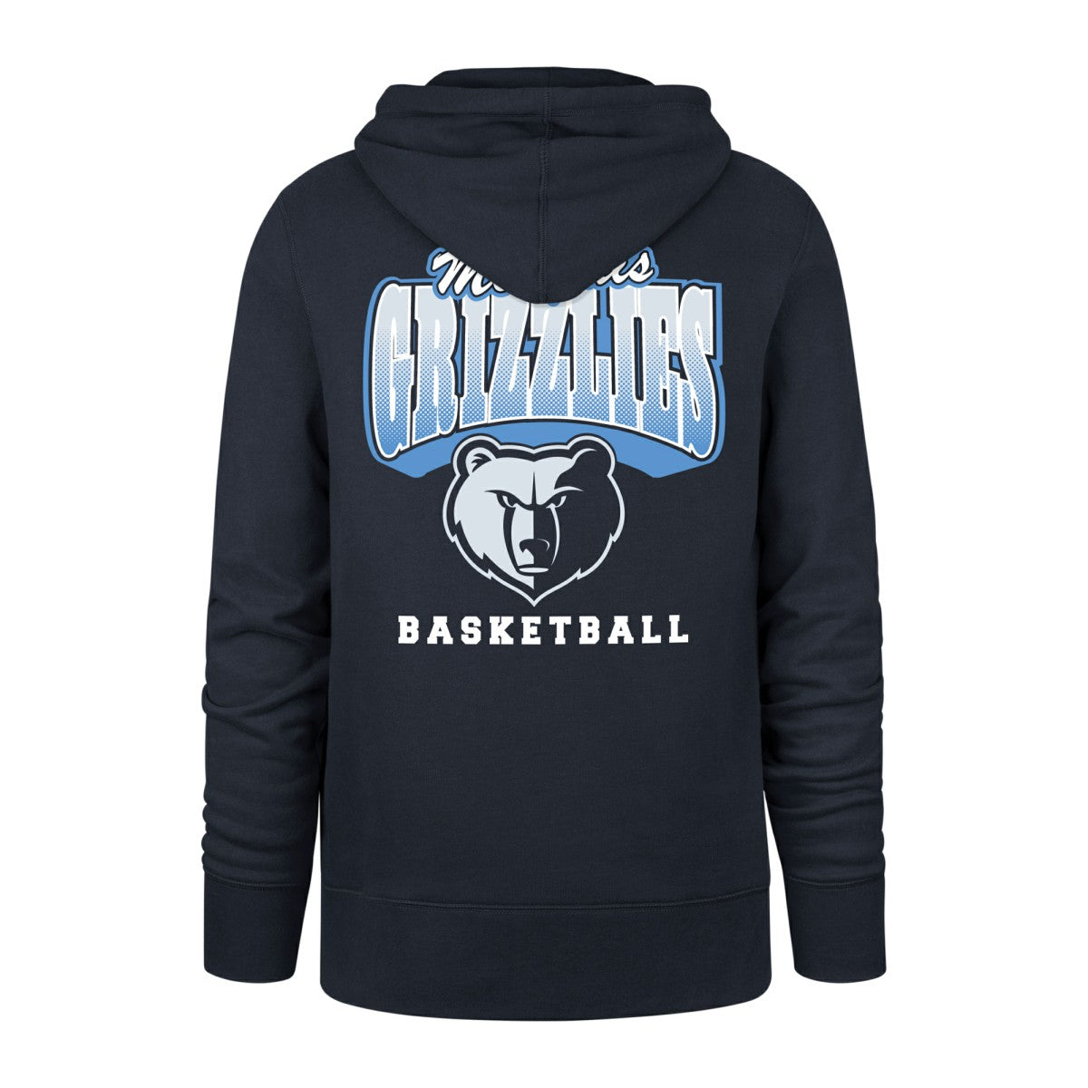 47 brand - Memphis Grizzlies '47 2025/26 City Edition Jab Step Headline Hoodie - Navy