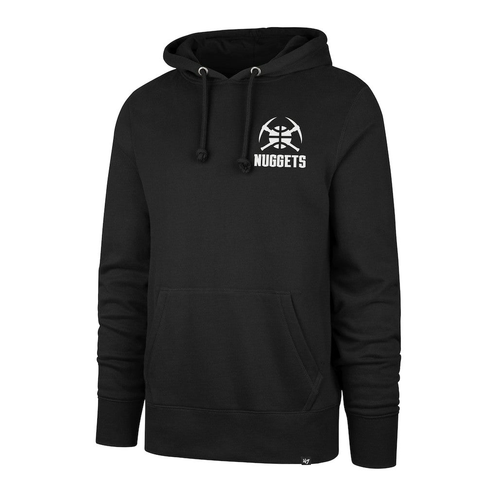47 brand - Denver Nuggets '47 2025/26 City Edition Jab Step Headline Hoodie - Black