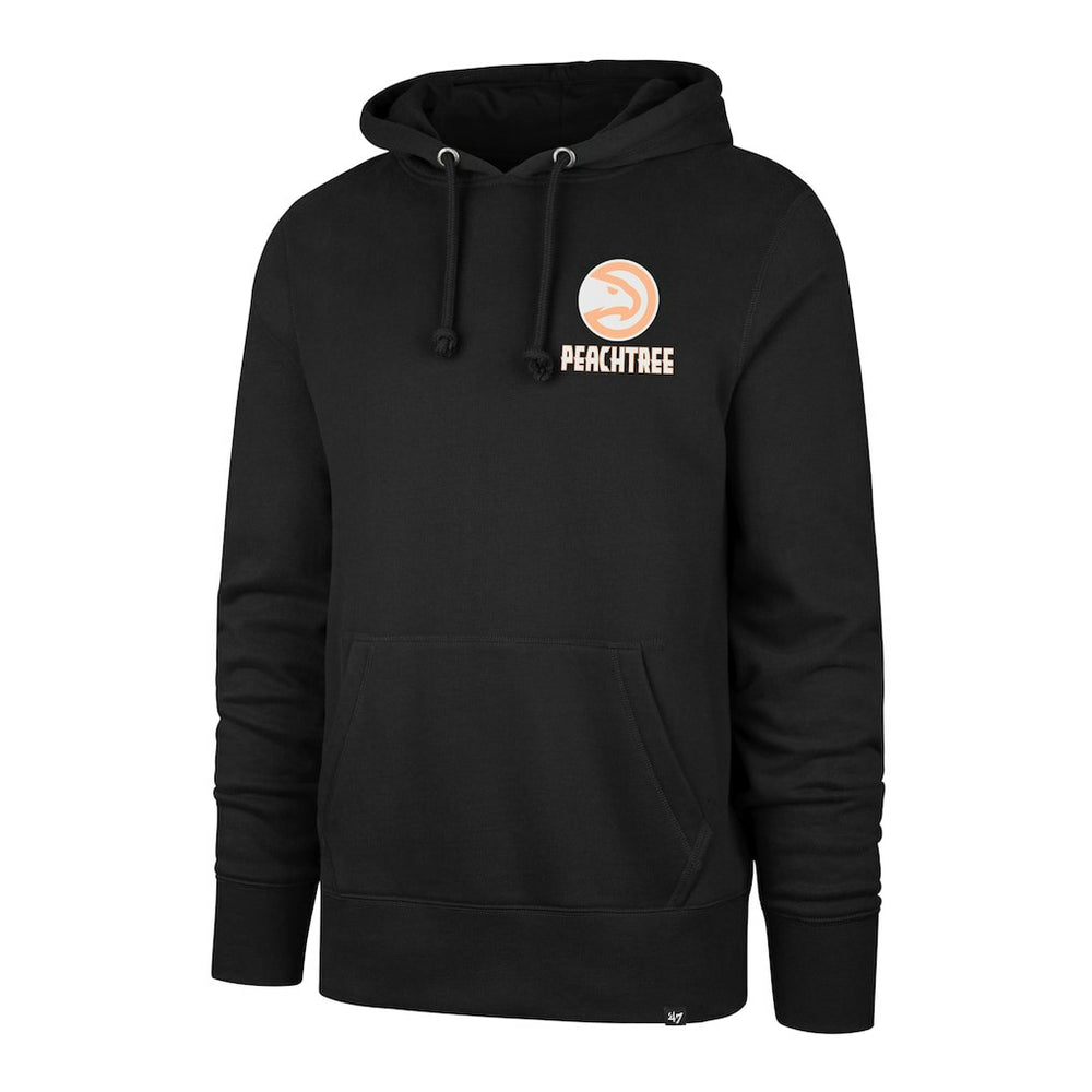 47 brand - Atlanta Hawks '47 2025/26 City Edition Jab Step Headline Hoodie - Black