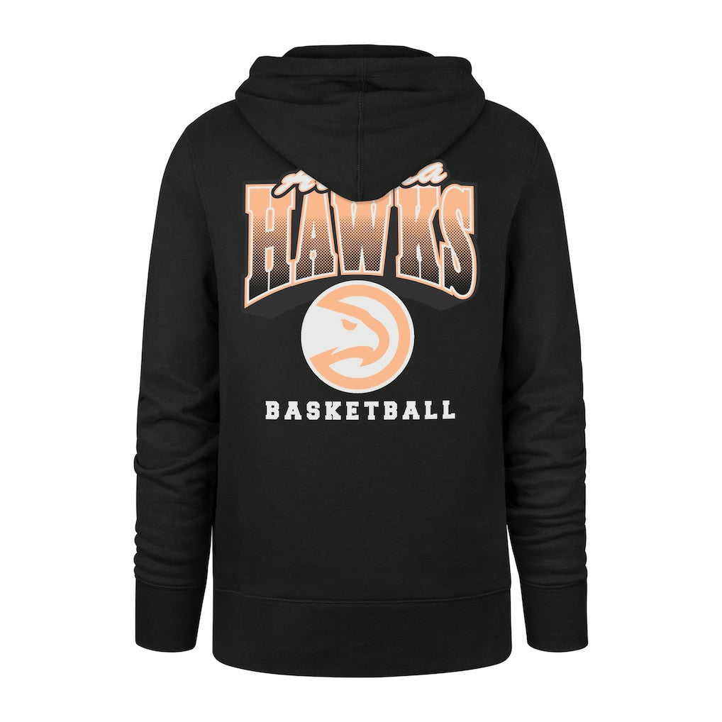 47 brand - Atlanta Hawks '47 2025/26 City Edition Jab Step Headline Hoodie - Black