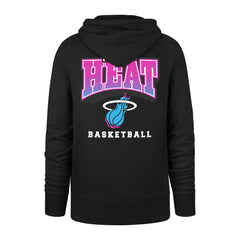 47 brand - Miami Heat '47 2025/26 City Edition Jab Step Headline Hoodie - Black