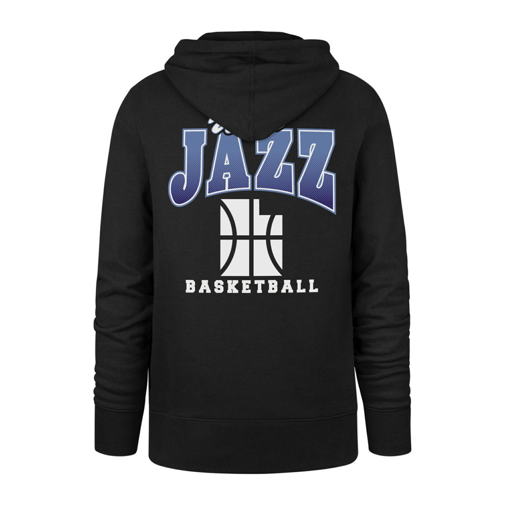 47 brand - Utah Jazz '47 2025/26 City Edition Jab Step Headline Hoodie - Black