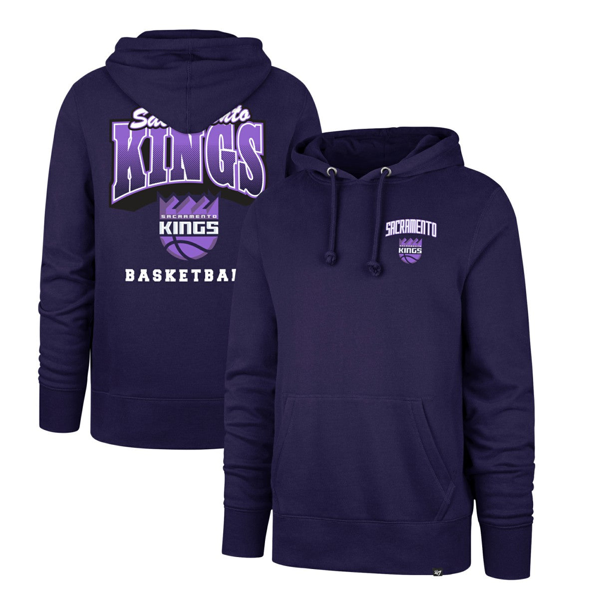 47 brand - Sacramento Kings '47 2025/26 City Edition Jab Step Headline Hoodie - Purple