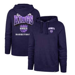 47 brand - Sacramento Kings '47 2025/26 City Edition Jab Step Headline Hoodie - Purple