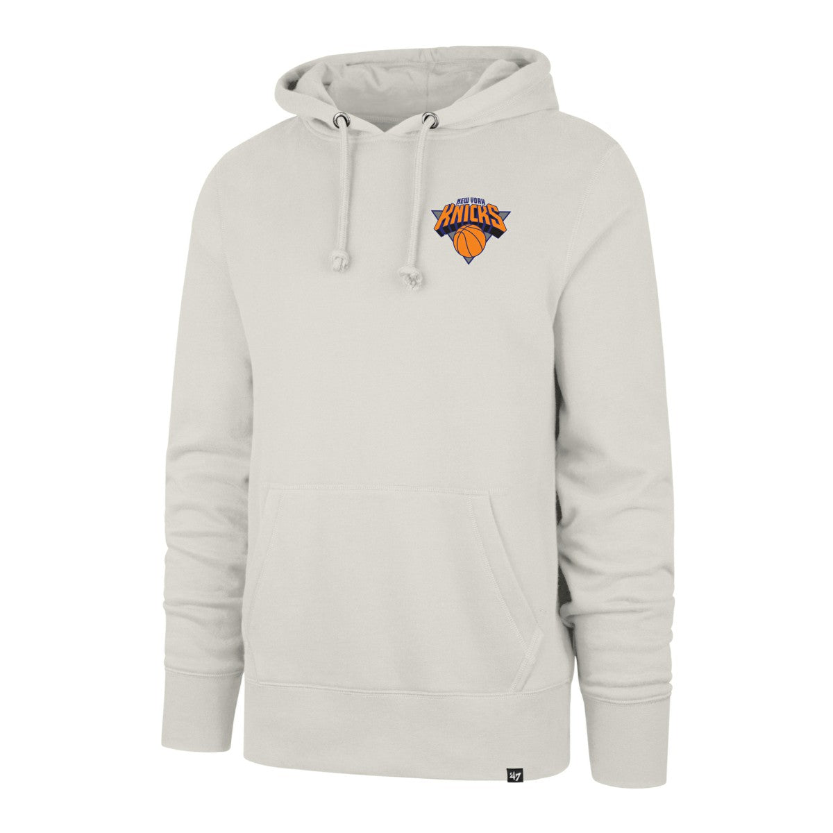 47 brand - New York Knicks '47 2025/26 City Edition Jab Step Headline Hoodie - Natural