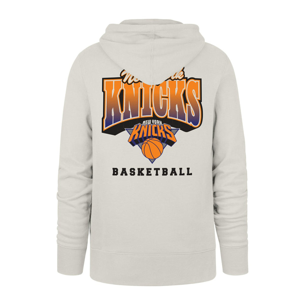 47 brand - New York Knicks '47 2025/26 City Edition Jab Step Headline Hoodie - Natural