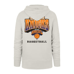 47 brand - New York Knicks '47 2025/26 City Edition Jab Step Headline Hoodie - Natural
