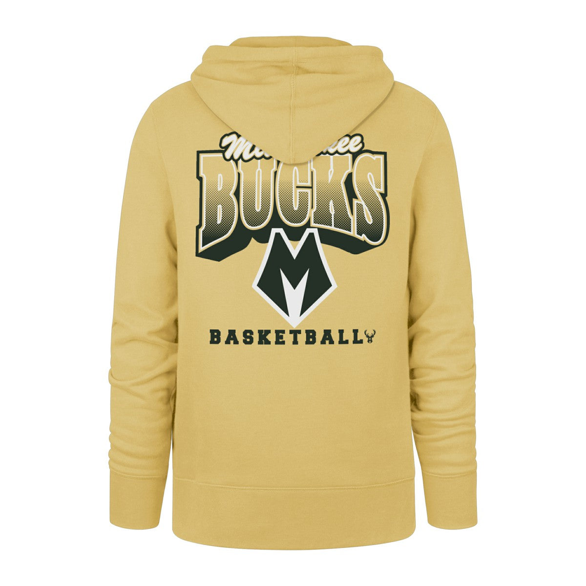 47 brand - Milwaukee Bucks '47 2025/26 City Edition Jab Step Headline Hoodie - Gold