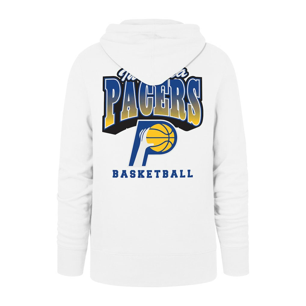 47 brand - Indiana Pacers '47 2025/26 City Edition Jab Step Headline Hoodie - White