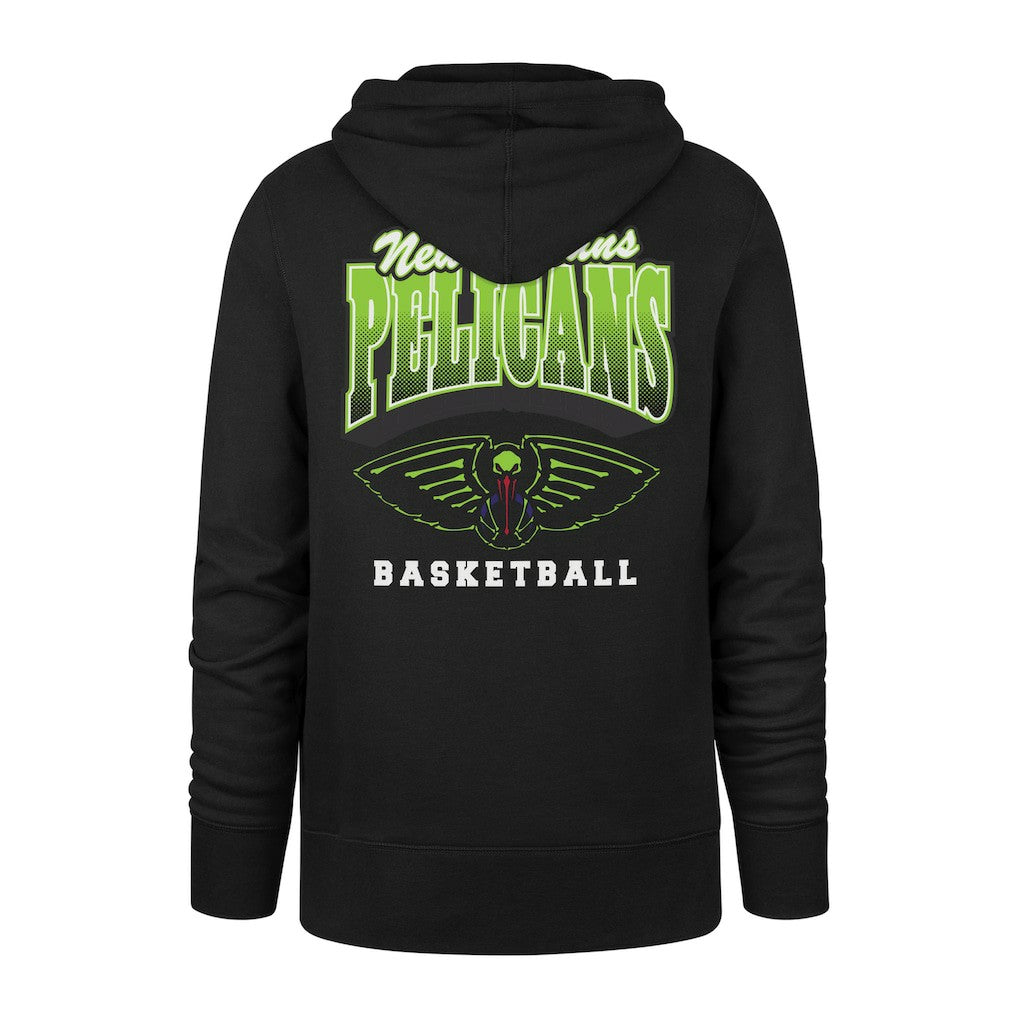 47 brand - New Orleans Pelicans '47 2025/26 City Edition Jab Step Headline Hoodie - Black