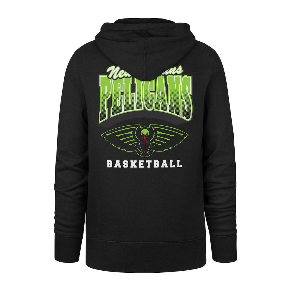 47 brand - New Orleans Pelicans '47 2025/26 City Edition Jab Step Headline Hoodie - Black