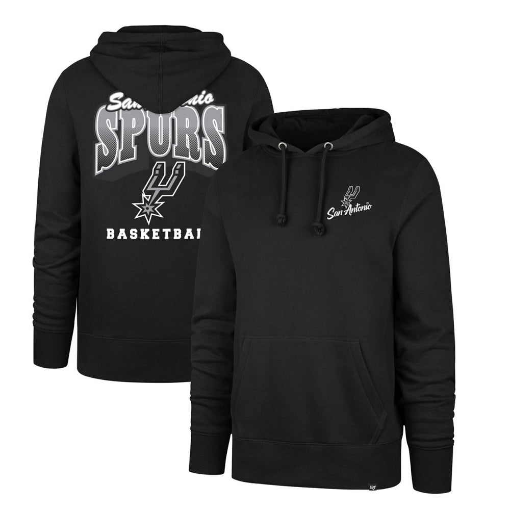 47 brand - San Antonio Spurs '47 2025/26 City Edition Jab Step Headline Hoodie - Black