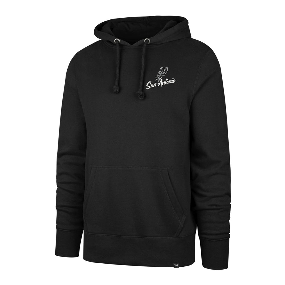 47 brand - San Antonio Spurs '47 2025/26 City Edition Jab Step Headline Hoodie - Black
