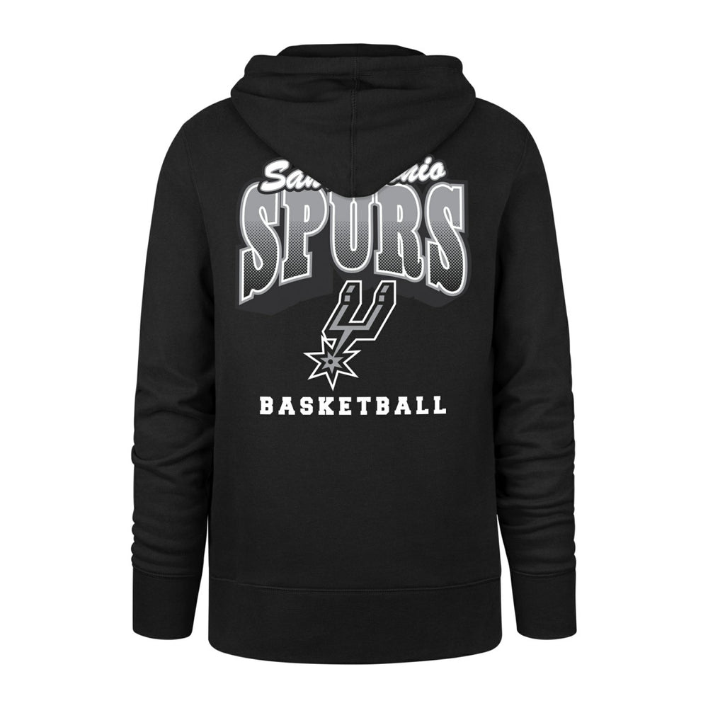 47 brand - San Antonio Spurs '47 2025/26 City Edition Jab Step Headline Hoodie - Black